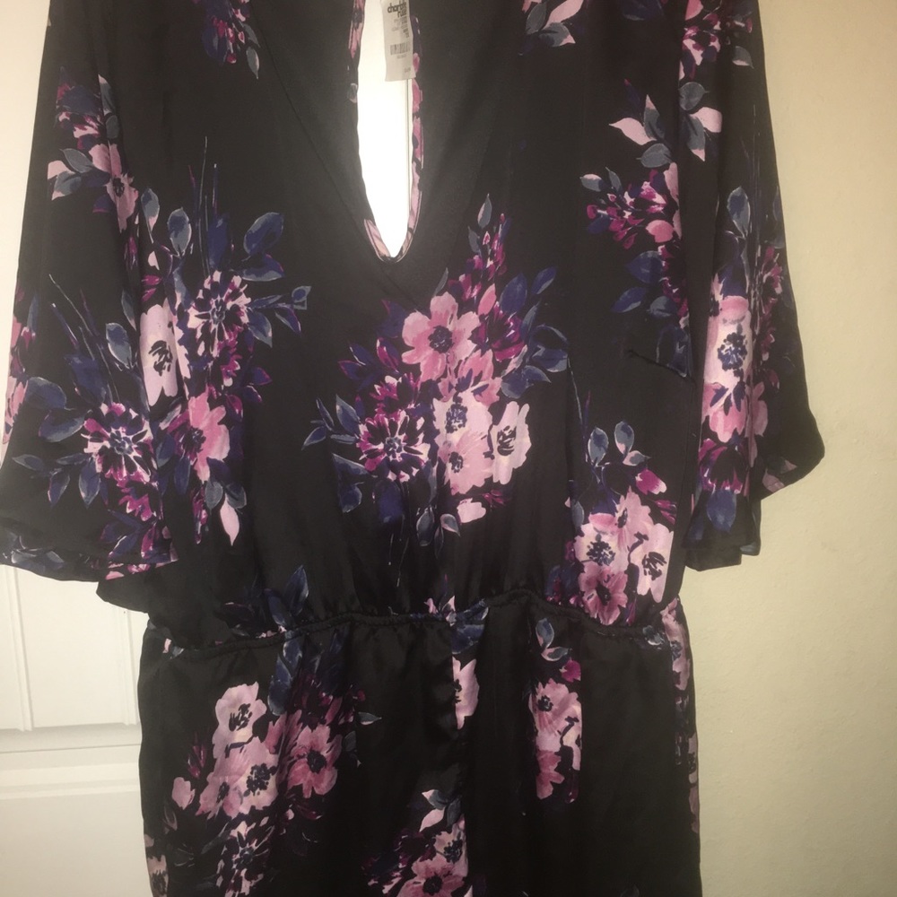 Printed romper